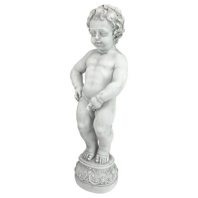Design Toscano The Peeing Boy Of Brussels Piped Statue