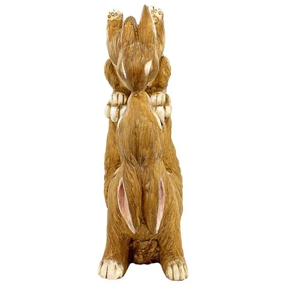 Design Toscano Balancing Bunny Love Garden Rabbit Statue - Image 3