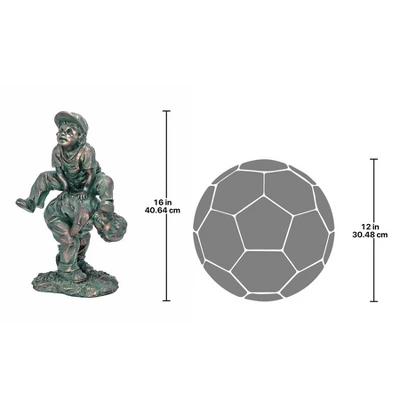 Design Toscano Leap Froggin Playing Boys Garden Statue 7 Design Toscano Leap Froggin Playing Boys Garden Statue - Image 7