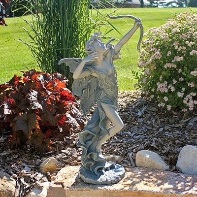 Design Toscano Rhiannon The Archer Garden Fairy Statue: Medium