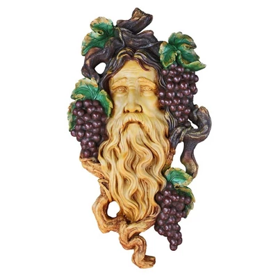 Design Toscano God Of The Grape Harvest Wall Sculpture 1 Design Toscano God Of The Grape Harvest Wall Sculpture