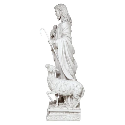 Design Toscano Jesus, The Good Shepherd Garden Statue 5 Design Toscano Jesus, The Good Shepherd Garden Statue - Image 5