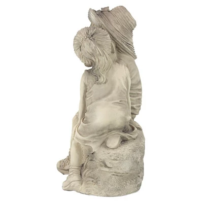 Design Toscano Kissing Kids Boy And Girl Statue - Image 5