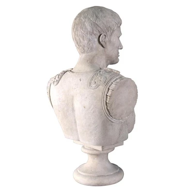 Design Toscano Caesar Augustus Of Prima Porta Grand-Scale Sculptural Bust - Image 6