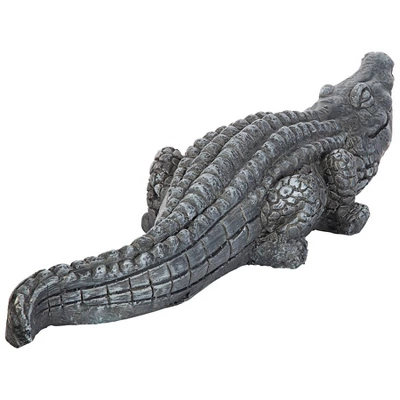Design Toscano Chomper The Swamp Beast Garden Gator Statue - Image 4