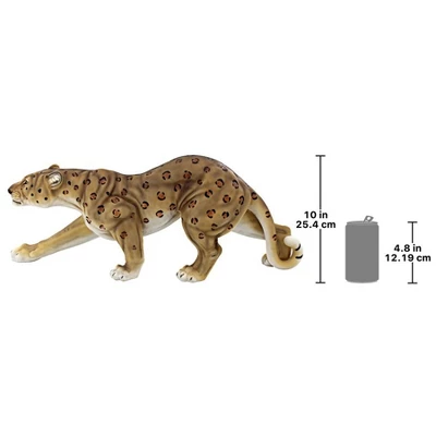 Design Toscano Silent Pursuer Spotted Leopard Garden Statue - Image 6