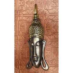 Design Toscano Sukhothai And Bodh Gaya Buddhas Asian Inspired Wall Sculptures - Bronze
