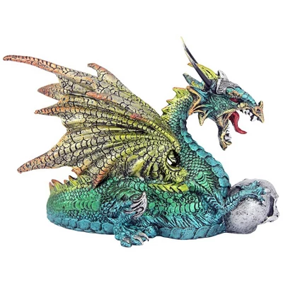 Design Toscano Lord Wykeham S Pet Dragon Statue - Image 3