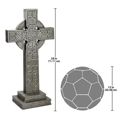 Design Toscano Bannockburn Celtic Cross Sculpture - Image 2