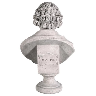 Design Toscano William Shakespeare Grande-Scale Sculptural Bust - Image 3