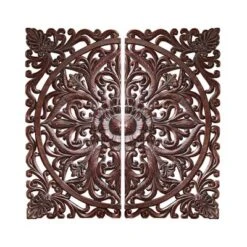 Design Toscano Carved Rosette Architectural Wall Sculpture