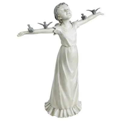 Design Toscano Basking In God's Glory Little Girl Statue: Large - Image 3