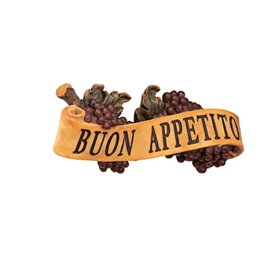 Design Toscano Abbondanza: Buon Appetito Sculptural Wall Plaque - Image 3