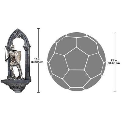 Design Toscano Knights Of The Realm 3-Dimensional Wall Sculpture: Sir Gavin - Image 2