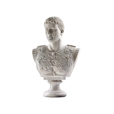 Design Toscano Caesar Augustus Of Prima Porta Grand-Scale Sculptural Bust