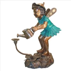 Design Toscano Francine, The Fairy Gardener Cast Bronze Garden Statue -Design Toscano GUEST 2e0aa9fa 403a 4558 9beb 8647786aca01