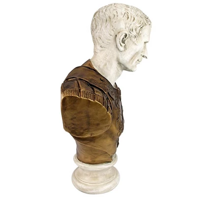 Design Toscano Julius Caesar Sculpture 3 Design Toscano Julius Caesar Sculpture - Image 3