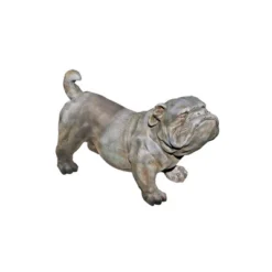 Design Toscano Brutus, The English Bulldog Sculpture - Beige