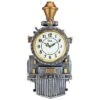 Design Toscano Casey Jones Steam Locomotive Train Sculptural Wall Clock