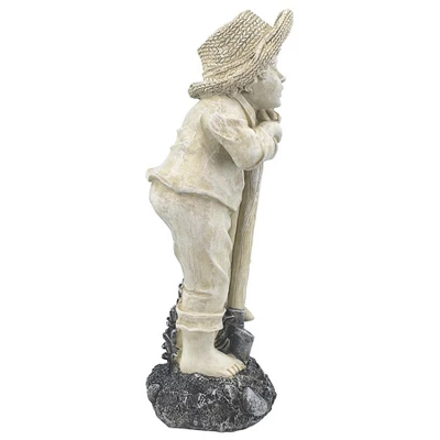 Design Toscano Young Gardener Boy Statue: Samuel Medium - Image 5