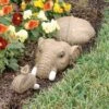 Design Toscano In For A Swim Elephant Lawn Sculpture - Multicolored