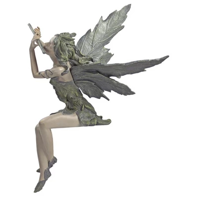 Design Toscano Fairy Of The West Wind Sitting Statue - Image 3