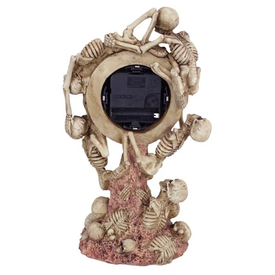 Design Toscano Skeleton Crew Sculptural Mantel Clock - Image 4