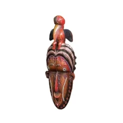 Design Toscano Masks Of The Congo Wall Sculptures: Hornbill