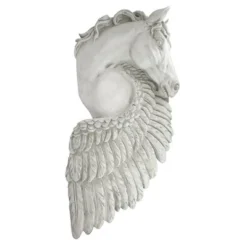 Design Toscano Wings Of Fury Pegasus Horse Wall Sculpture