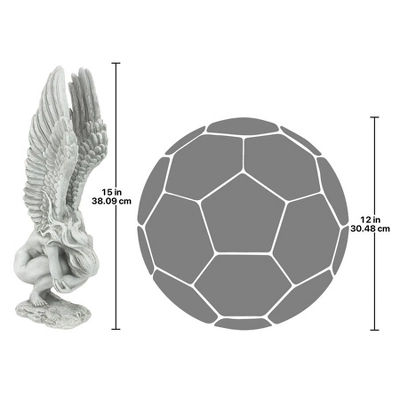 Design Toscano Remembrance And Redemption Angel Sculpture: Medium - Image 6