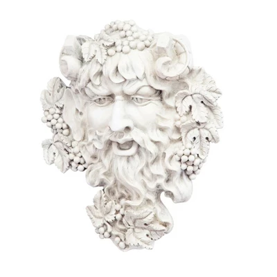 Design Toscano Bacchus, God Of Wine Greenman Wall Sculpture: Medium - Image 4