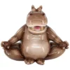 Design Toscano A Ton Of Zen Yoga Hippo Garden Statue