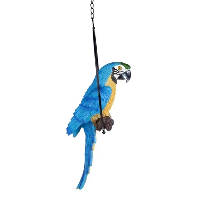 Design Toscano Polly In Paradise Parrot On Ring Perch: Medium - Image 3