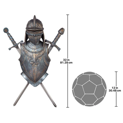 Design Toscano Nunsmere Hall 16th-Century Battle Armor Collection - Image 6