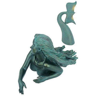 Design Toscano Meara, The Mermaid Sculptural Garden Swimmer - Image 2