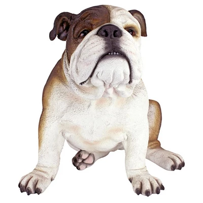 Design Toscano Buster The Bulldog Sculpture: Set Of Two