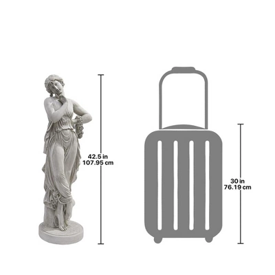 Design Toscano Dancer With Finger On Chin Sculpture (c.1809) - Image 2