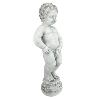 Design Toscano The Peeing Boy Of Brussels Piped Statue - Image 3
