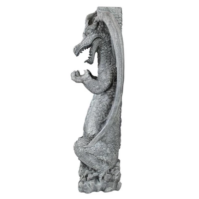 Design Toscano Zippy, The Dragon Sculptural Mail Post - Image 4