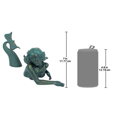Design Toscano Meara, The Mermaid Sculptural Garden Swimmer - Image 6