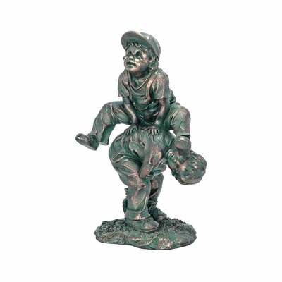 Design Toscano Leap Froggin Playing Boys Garden Statue 2 Design Toscano Leap Froggin Playing Boys Garden Statue - Image 2