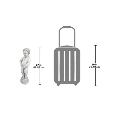 Design Toscano The Peeing Boy Of Brussels Piped Statue - Image 7