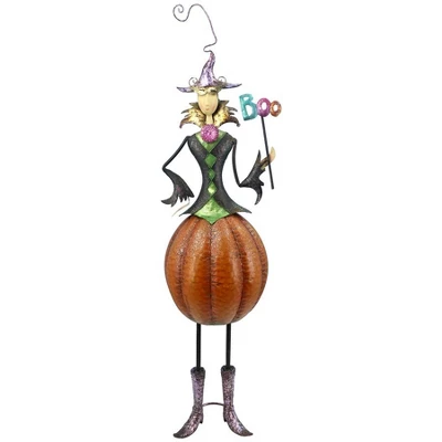 Design Toscano Gloria VanderBoo Metal Witch Bobble Statue - Image 2