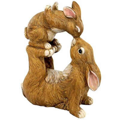 Design Toscano Balancing Bunny Love Garden Rabbit Statue - Image 2