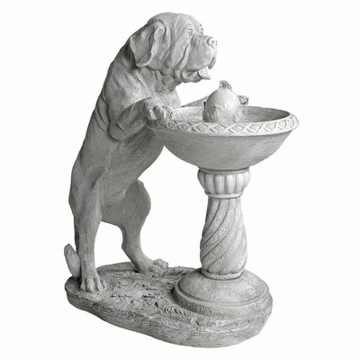 Design Toscano Quenching A Big Thirst Sculptural Fountain - Gray - Image 3