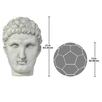 Design Toscano Hermes, Messenger To The Gods Wall Sculpture 6 Design Toscano Hermes, Messenger To The Gods Wall Sculpture - Image 6