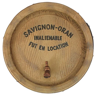 Design Toscano French Wine Barrel Wall Sculpture - Image 2