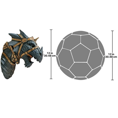 Design Toscano War Dragon Wall Sculpture - Image 2