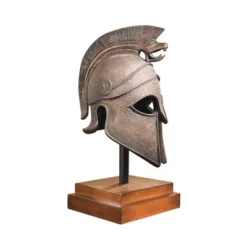 Design Toscano Macedonian Battle Helmet Museum Sculpture