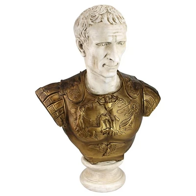 Design Toscano Julius Caesar Sculpture 2 Design Toscano Julius Caesar Sculpture - Image 2